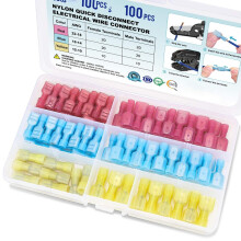 Nylon Spade Quick Disconnect Connectors Kit400pcs