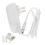 Verborgen geldcontainer, oplaadstekker, opbergdoos, wit 6