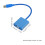 Convertitore di cavi OUNONA per workstation, blu, 1 pezzo 2