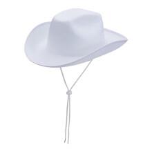 Cowboyhatt Vit Casual Jazz Kostymtillbehör