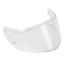 Visier für Integralhelme, klares, kratzfestes Polycarbonat 1
