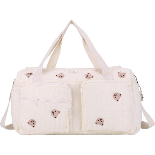 Καπιτονέ τσάντα Tote σε σχήμα κουνελιού 18,9x8,7x10,2in