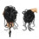 Lockiger Haarknoten, elastischer Chignon, Pferdeschwanz 1