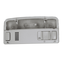 Console superior com luz de mapa e luz de teto em LED 1TD947105 Cinza