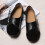 Γυναικεία casual slip-on μοκασίνια μαύρα, μέγεθος 37 3