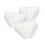 Slip da ballo in cotone bianco con fiocco per bambini. 3