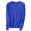 Women's Cotton Sweater Long Sleeve Crewneck Solid Color 1