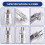 9-Core HIFI Fever Grade Audio Amplifier CD Amplifier Power Cable EU Power Cord for Amplifier CD, Decoder, Power Wire 5