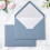 A7 Envelopes Matte Dusty Blue with Pearl White Liner 50 pcs 1