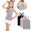 Flicklinne i bomull, 3-pack, 3–4 år 1
