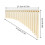 Pan Flute Set for School Teaching 18 Pipes 3