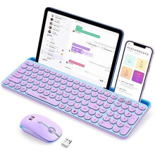 CTU-301 Bluetooth- en 2.4G-toetsenbord-muiscombinatie met tablet.