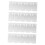 Support mural pour brosse à dents électrique, lot de 4, blanc PP 4