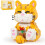 Jeu de construction chat orange avec figurines d'animaux, 14 ans et plus 1