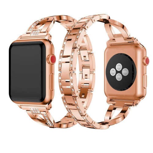 Apple Watch-rem til serie 1-3 38 mm rustfrit stål 1