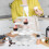 Plastic dessertstandaard met 5 lagen, draagbare cupcake-display 6