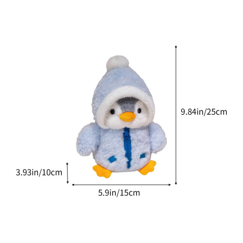 Penguin Plush Toy Soft Huggable 9.8 Inch 2