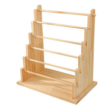 Wooden Jewelry Display Stand 6-Tier
