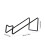 Metalvinreol – Geometrisk bordpladeholder til standard 3