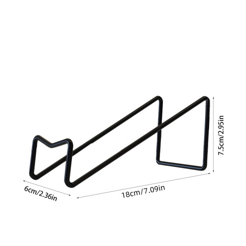 Metalvinreol – Geometrisk bordpladeholder til standard 2