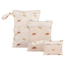 Waterproof Cloth Diaper Wet/Dry Bags 3 pcs