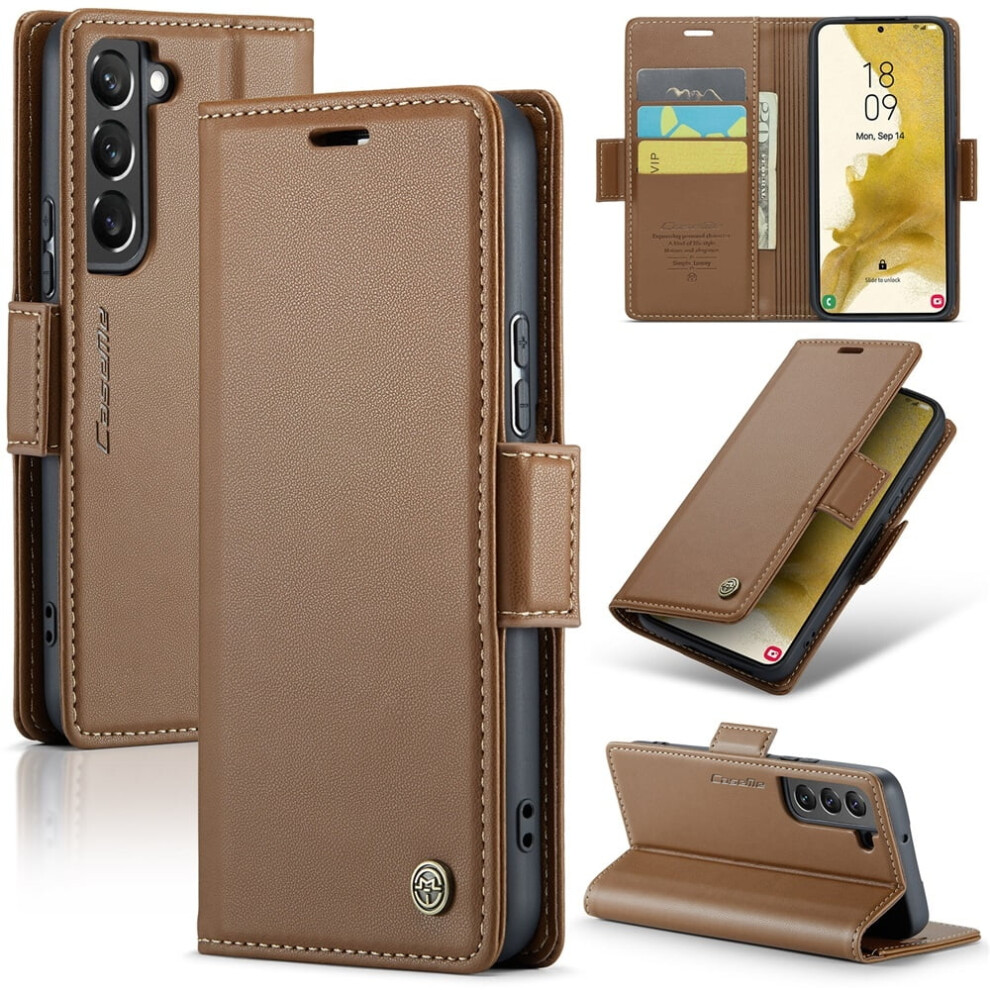 Caseme Leather Wallet Case For Samsung Galaxy S22 5G With 941196016461