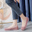 Γυναικεία παπούτσια νοσοκόμας με slip-on, πλαστικά άνετα παπούτσια με κούφια ύφανση 2