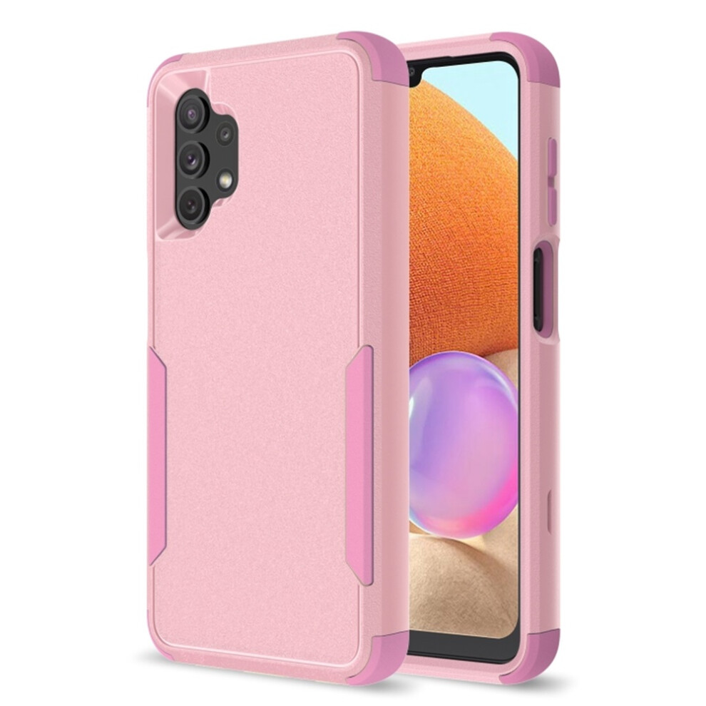 Samsung Galaxy A32 5G Bumper Case 3-Layer Shockproof Pink 9152228966314
