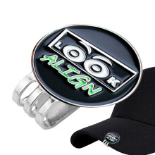 Magnetic Golf Marker Hat Clip with Big Eyes Design – Cute Metal Accessory, Compatible with Golf Hats