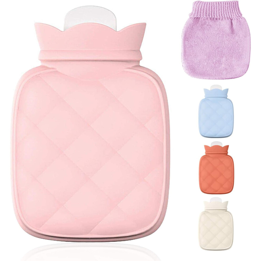 Baby Hot/Cold Compress Bag Silicone Pink 1 Pack