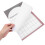 OUNONA Office Planner Notebook PU-leer A5 6