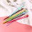 Weavilux ABS knitting needles assorted colors 10 pairs 8