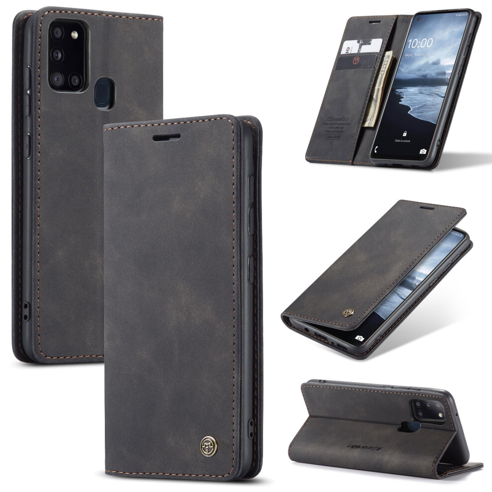 Caseme Leather Flip Wallet Case For Samsung Galaxy A21s Â 941196026972