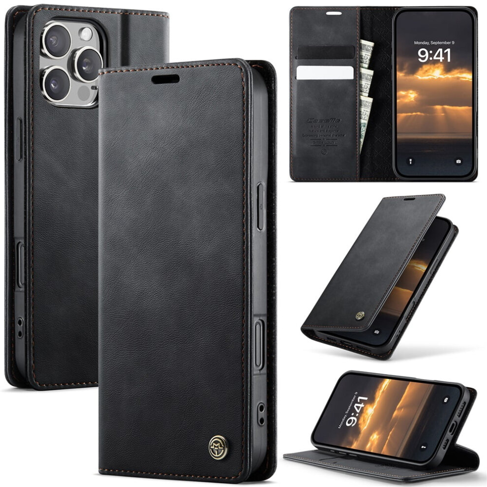 Caseme Calf Leather Wallet Case For Iphone 16 Pro Max 6.9 941196024312