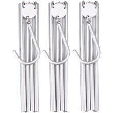 Cintres de voyage pliables en aluminium (lot de 3)