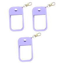 30ml Silicone Holder For Perfume Bottles And Hand Sanitizer Bottle Portable Keychain Case Elastic Protective Sleeve