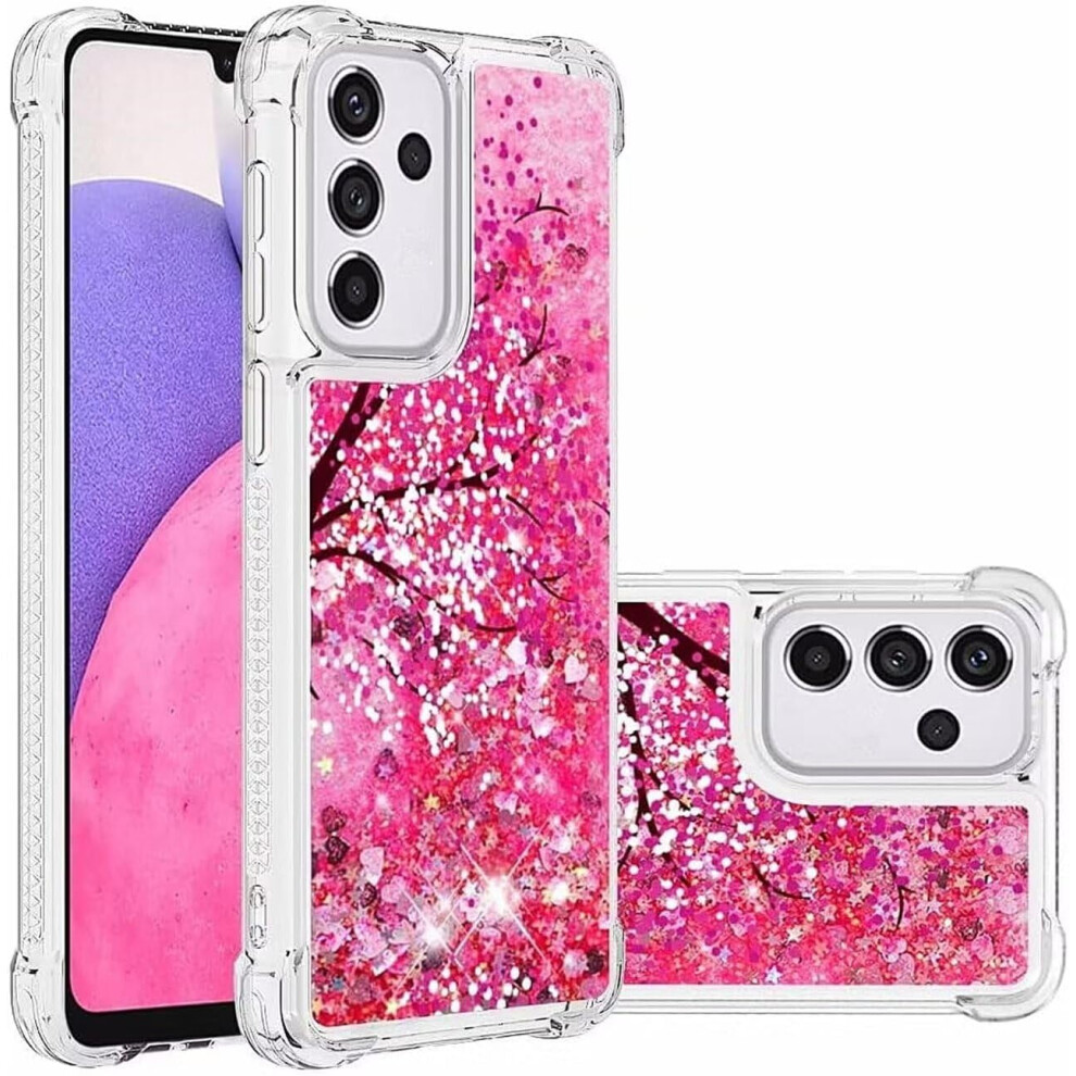 Liquid Hearts Sparkle Case For Galaxy A36 5G 9336866083477