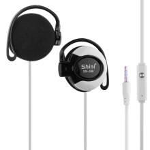 SHINI SN-360 ear hook headset 3.5mm wired stereo with mic