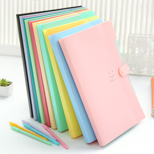 Expanding A4 File Folder with Index Tabs and 3 Pockets 2