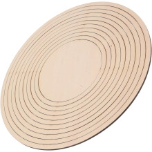Wooden Concentric Geometric Rail Set 1 Set