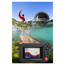 2X Fish Finder - Portable Fish Finder and Depth Finder for Recreational Fishing From Dock, Shore or Bank