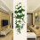 Artificial Rose Garland 36 Inch with Leaves 2 Pack 5
