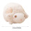 Mini Cute Sheep Plush Doll White 1pc 3