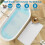 Antislip badmat van rubber, 16 x 28 inch 4