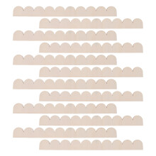 Wood Decorative Edge Trim Beige 12PCS