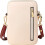 Damen-Handytasche aus Leder mit Katzenmotiv 4