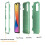 Capa para iPhone 14 Pro, resistente, verde militar 8