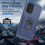 Capa à prova de choque para Samsung Galaxy A53 5G com suporte de anel e 6