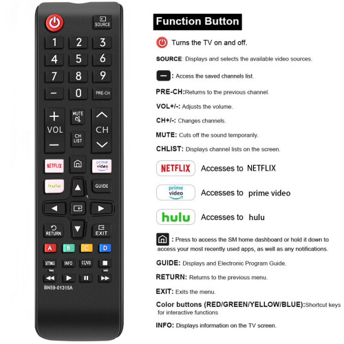 Télécommande universelle pour téléviseurs Samsung LCD LED Smart3D 2