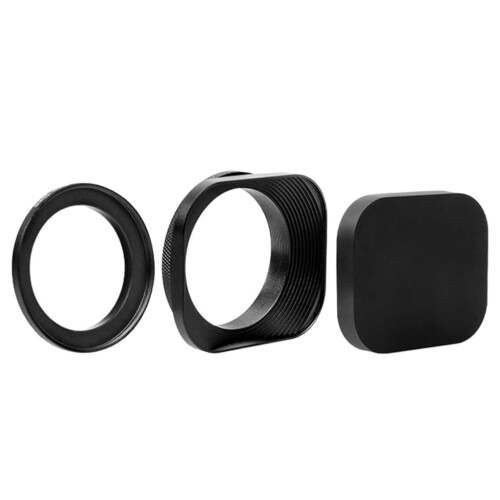 Camera Lens Shade Cover Adapter Set for Mirrorless Lenses